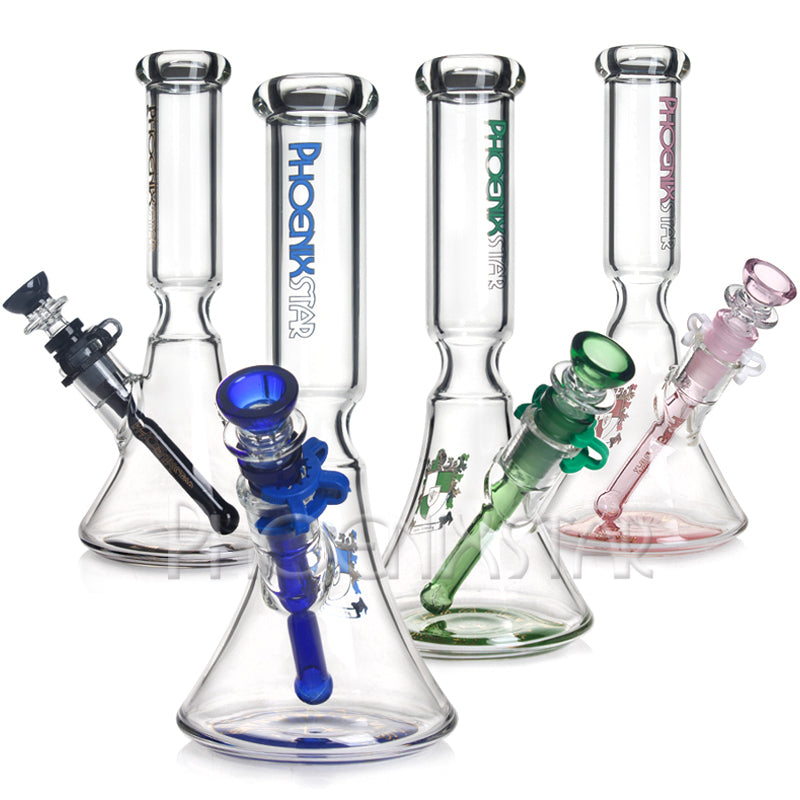 Beaker Bong 10" - Phoenix Star Ice Catcher