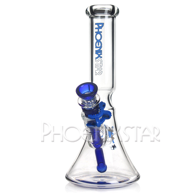 Beaker Bong 10" - Phoenix Star Ice Catcher