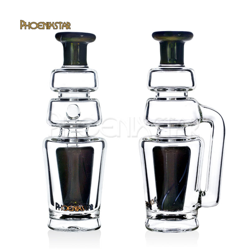 Puffco Peak Pro Recycler Attachment Glass Recycler 6"