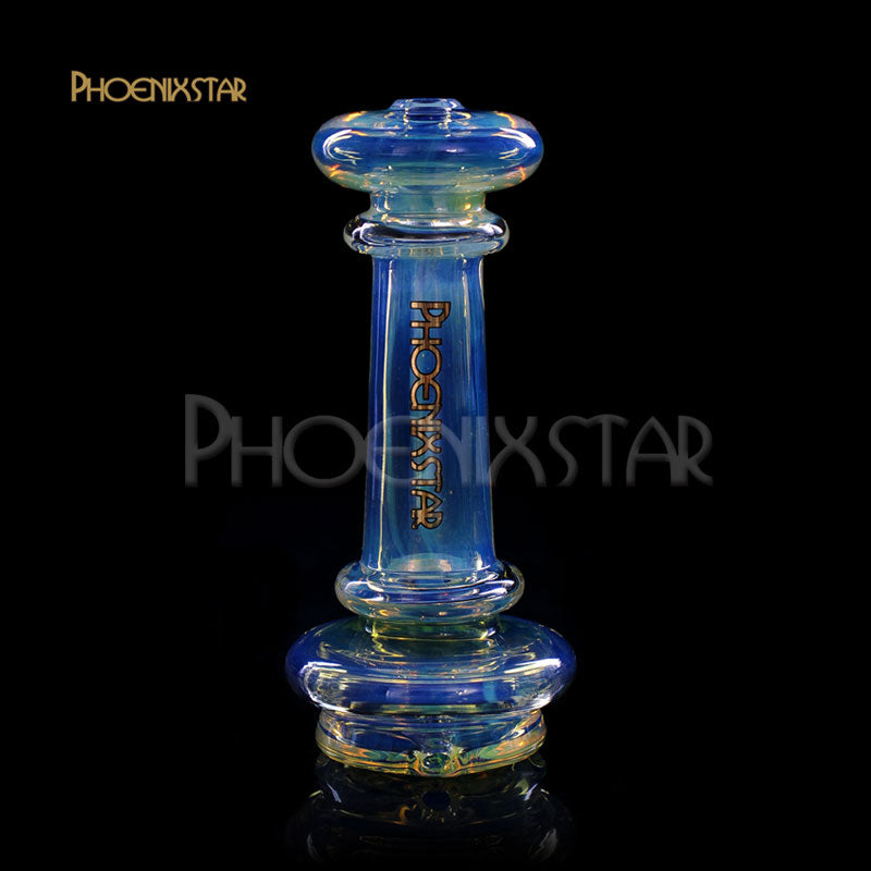 Puffco Peak Pro Attachment 4.7" Silver Fumed