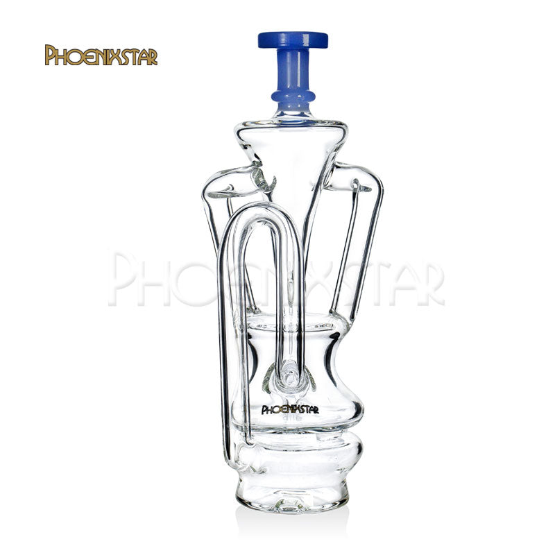 Puffco Peak Pro Attachment Glass Recycler 6.5"