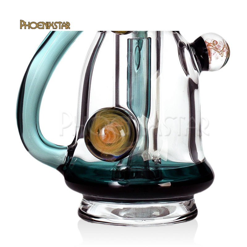 Puffco Peak Pro Attachment Glass Recycler 5.5"