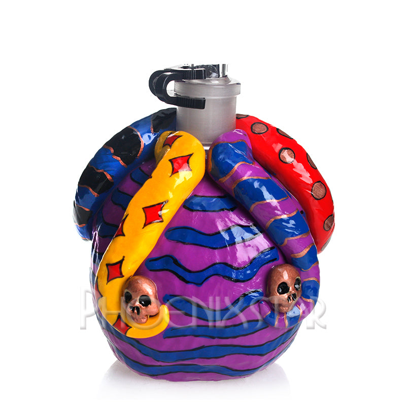 Bong Monster - Phoenix Star Detachable Bong Snake Bong Purple Bong Monster