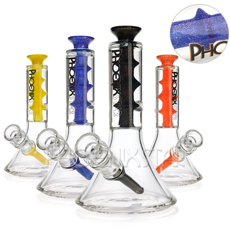 Freezable Bong 8" Phoenix Star Glycerin Bong