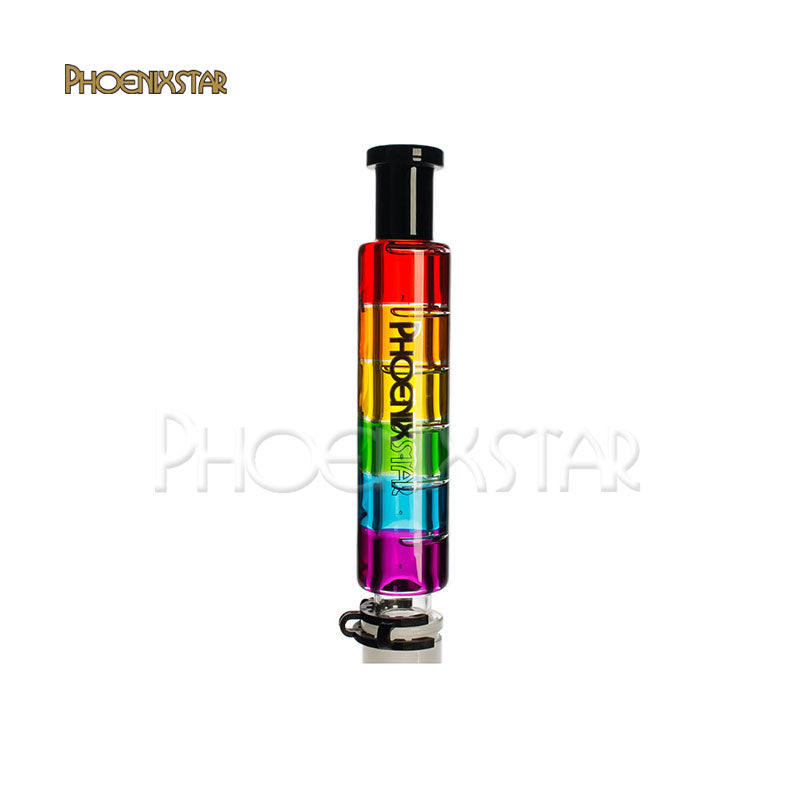 Freezable Bong Phoenix Star 16" Rainbow Glycerin Bong