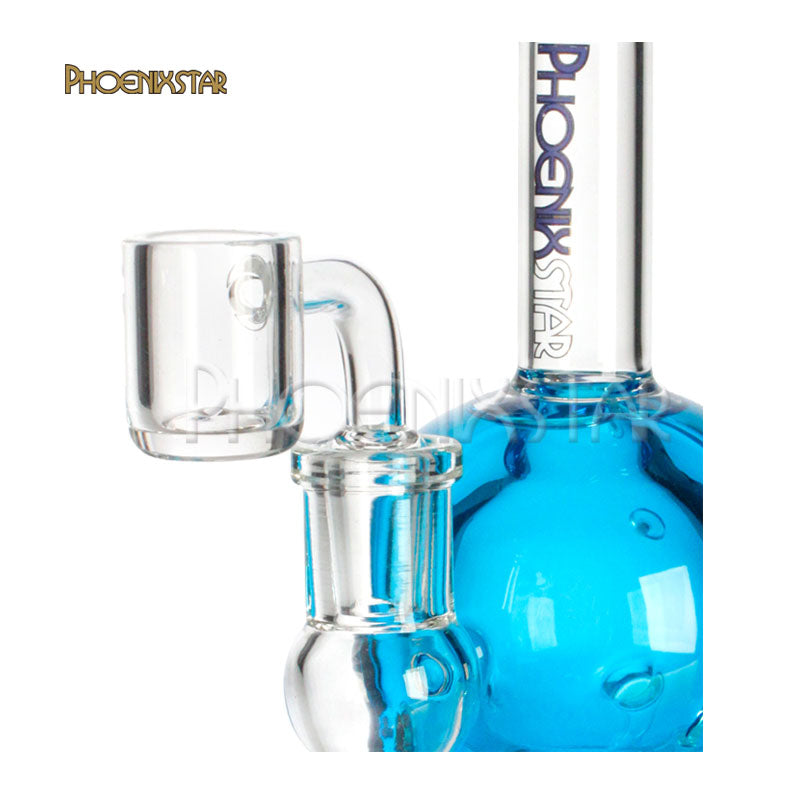 Freezable Bong  - Dab Rig Recycler 8" Phoenix Star