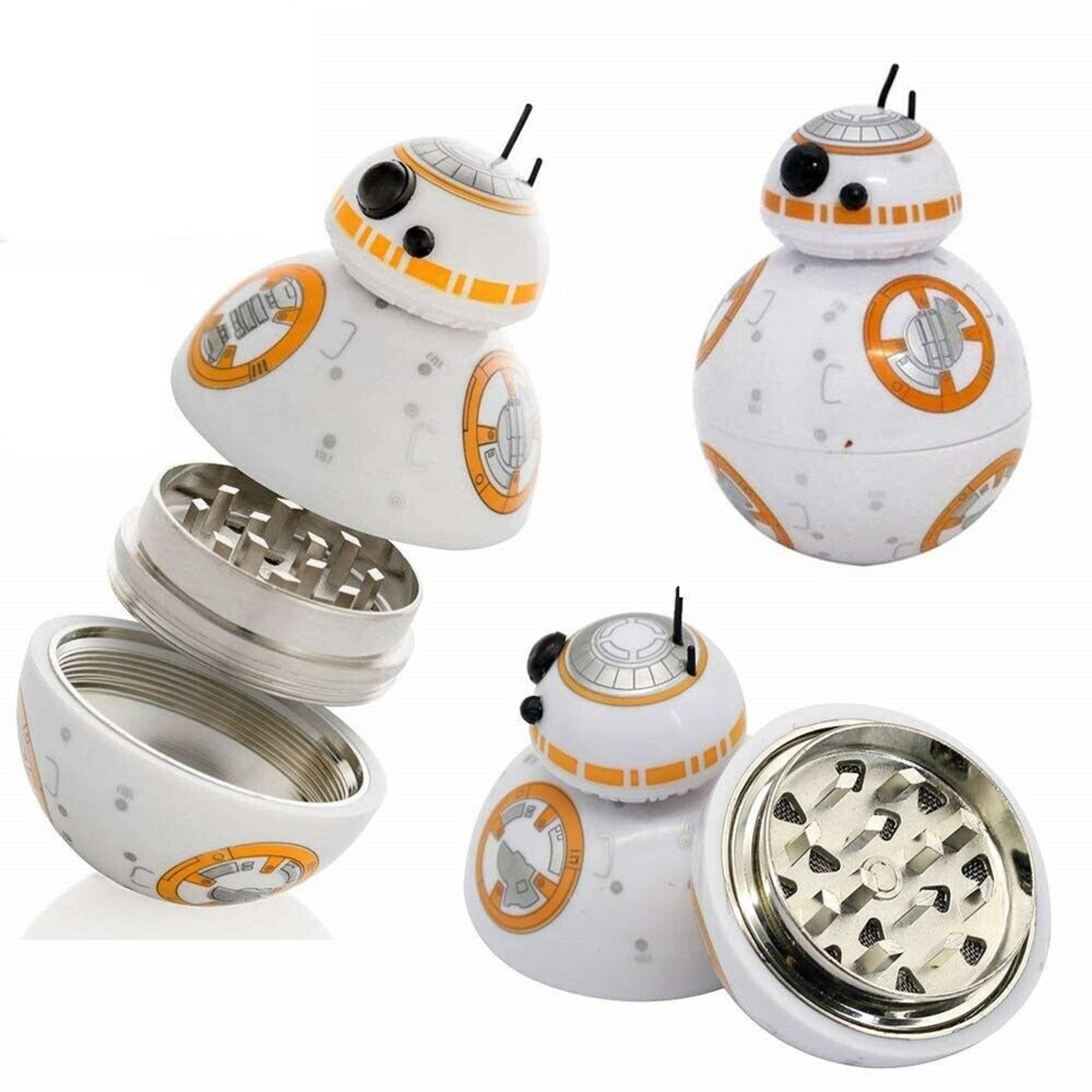 Star Wars bb8 Weed Grinder Draco Glass Star Wars bb8 Weed Grinder Draco Glass