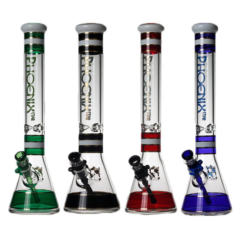 Phoenix 18" Bong 7mm Thick Glass