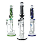 Freezable Bong 16" Glycerin Coil Phoenix Star Recycler Freeze Bong