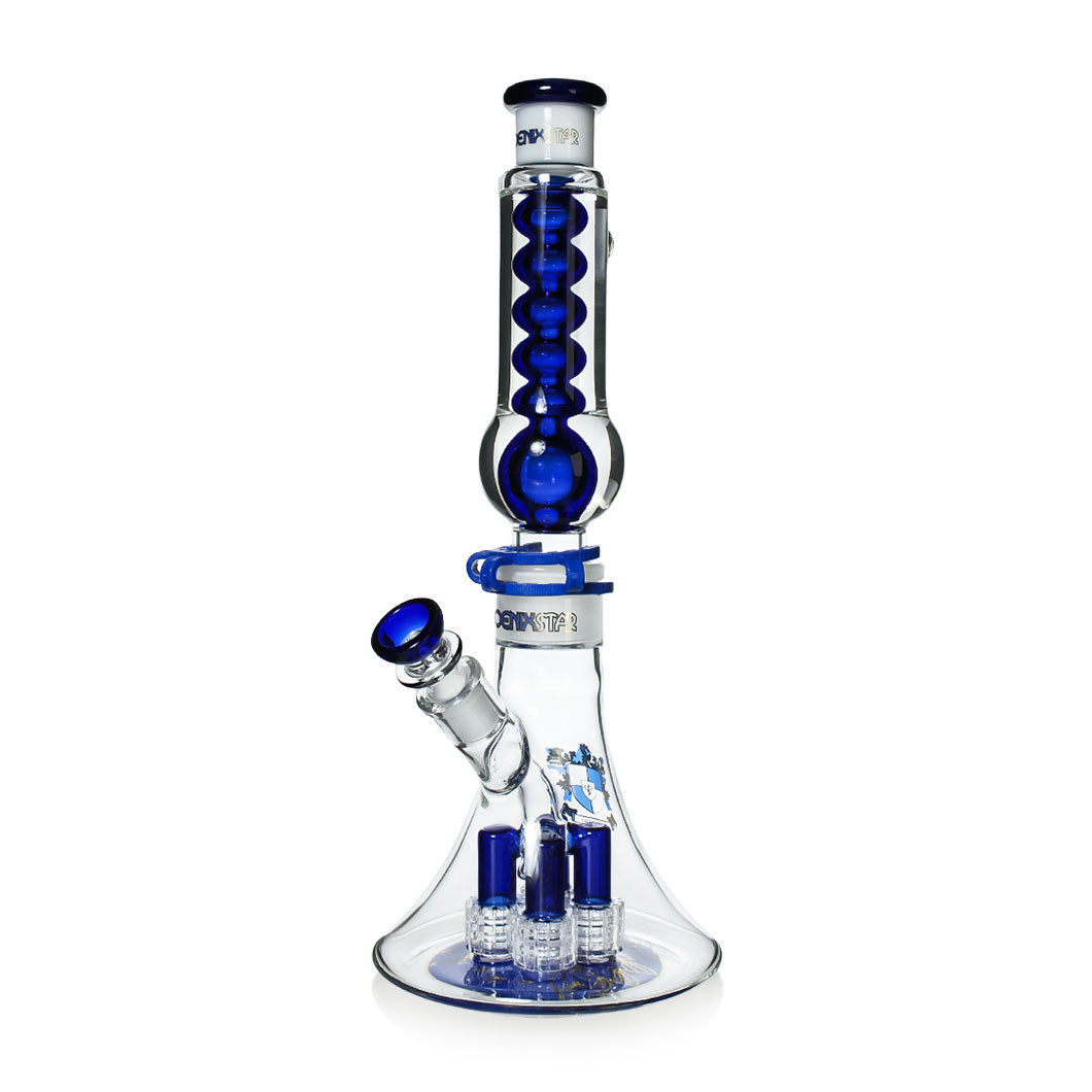 Freezable Bong 14" Freezable Bong Phoenix Star 4 Perc Matrix