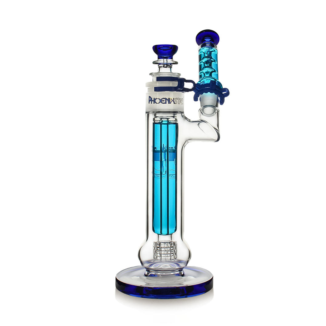 Phoenix Star Bong Dab Rig Bong Freezable Coil Glycerin Matrix Perc