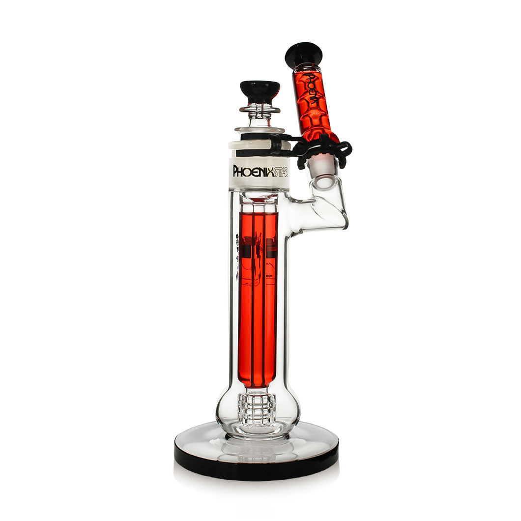 Phoenix Star Bong Dab Rig Bong Freezable Coil Glycerin Matrix Perc