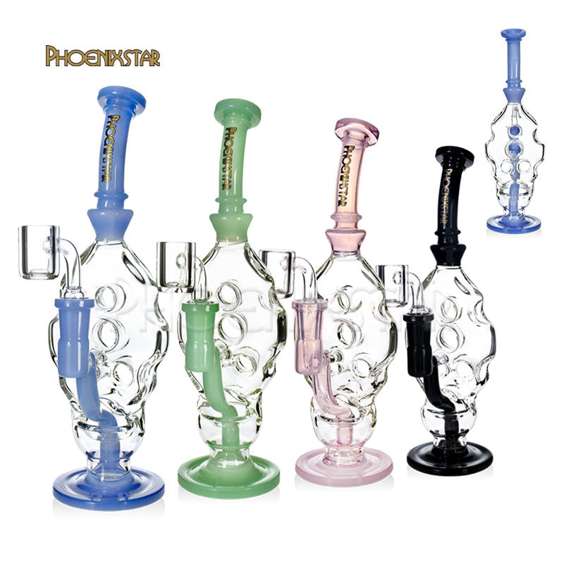 Bong Fab Egg Style 10" Phoenix Star