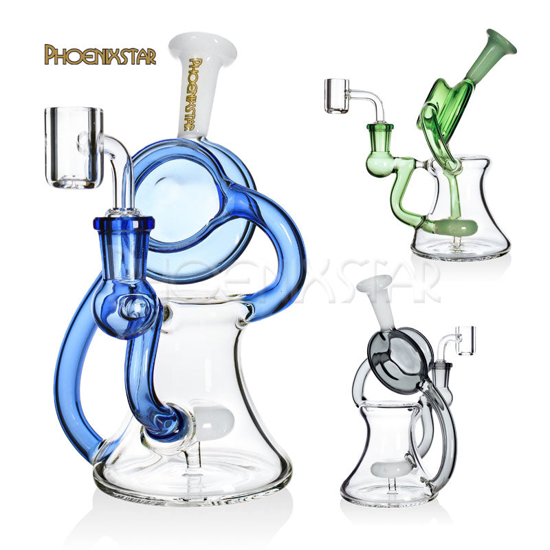 Recycler Bong 8" Klein Recycler Dab Rig