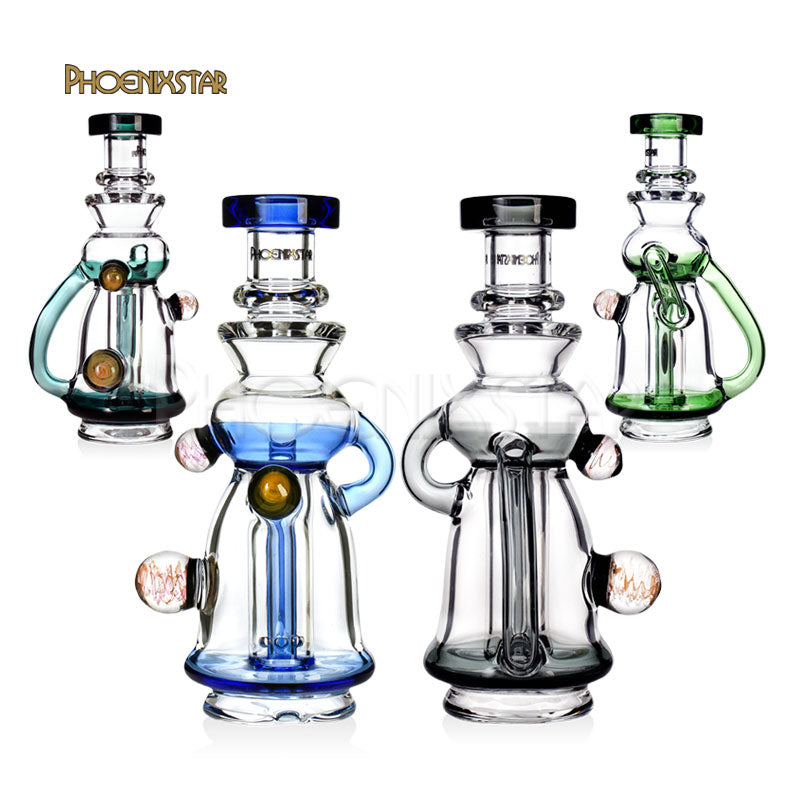 Puffco Peak Pro Attachment Glass Recycler 5.5"
