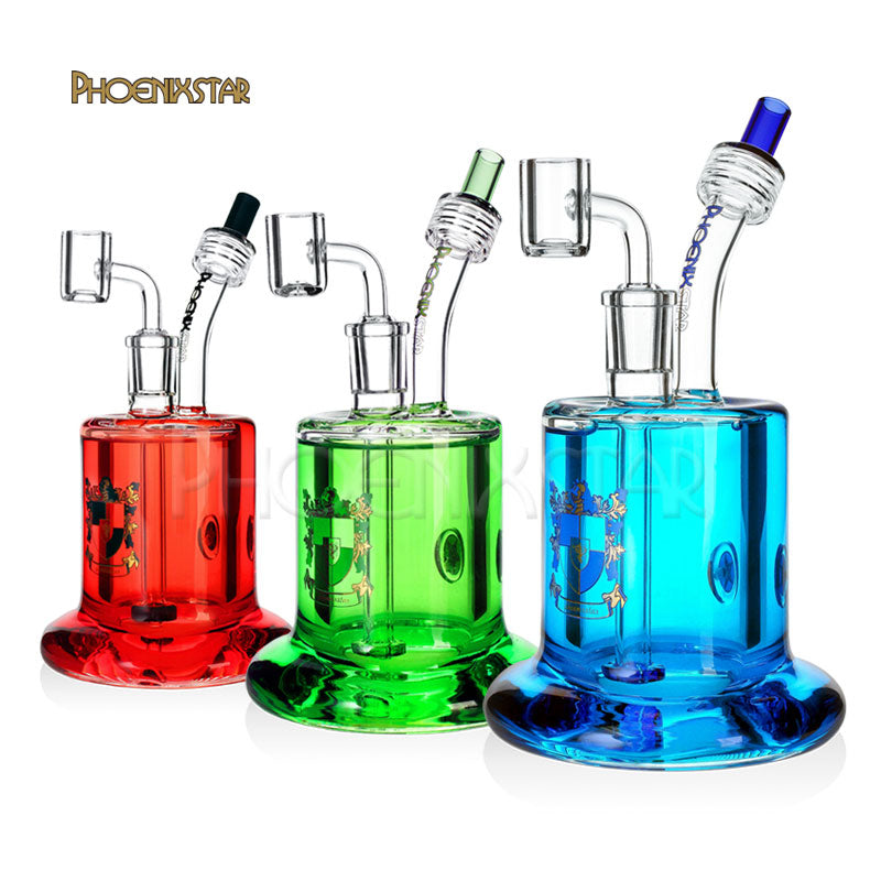 Freezable Bong Glycerin Dab Rig 7"