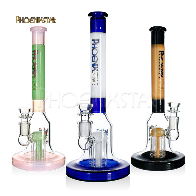 Phoenix Star Bong 13" 10 Arm Perc