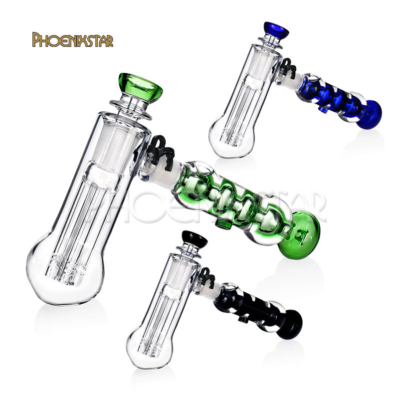 Phoenix Bong Bubbler Freezable Coil Glycerin Bubbler