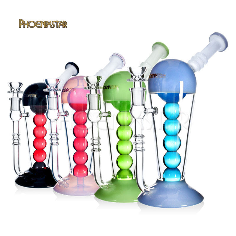 Freezable Bong Dab Rig Glycerin 10" Phoenix Star