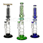 16" Phoenix Bong Freezable Coil Glycerin Water Pipe Freeze Bong Freeze Bong