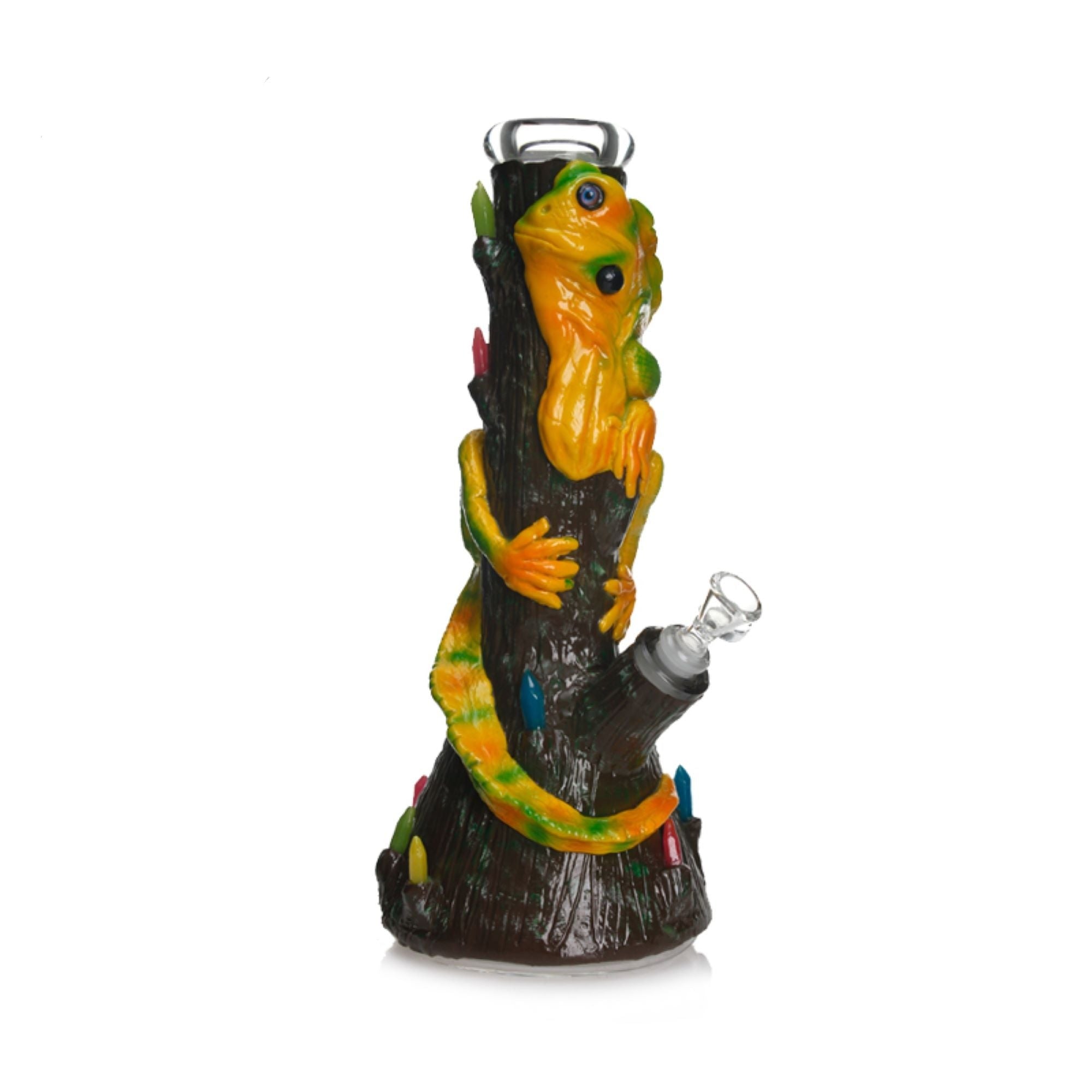 Bong Lizard Glow In Dark 13" 3d