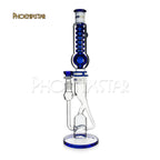 Freezable Bong Recycler Bong Glycerin 16.5" Phoenix Star
