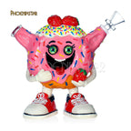 Dab Rig Recycler Bong 5" Monster Donut Phoenix Star