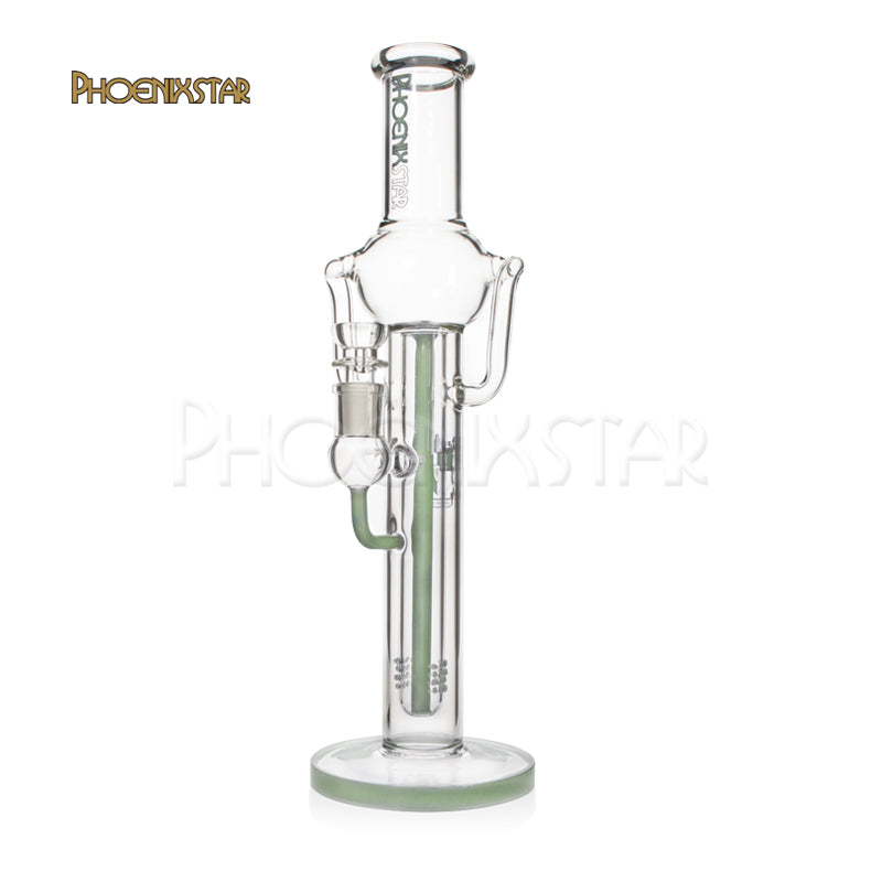 Recycler Bong 16" Birdcage Bong Sidecar