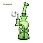 Bong Dab Rig Mini Bong  7" Recycler Bong