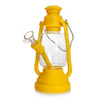 Silicone Bong + Glass Lantern Bong