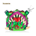 Monster Bong Mushroom Skull Dab Rig Bong - Phoenix Star Glow In Dark