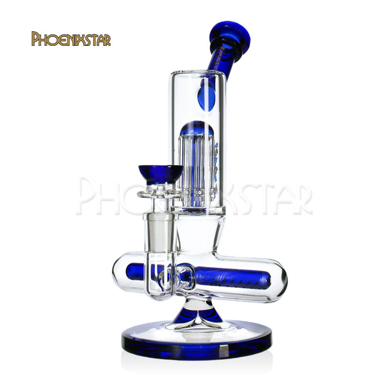 Bong Phoenix Star Bong Inline Perc 5mm Thick 8"