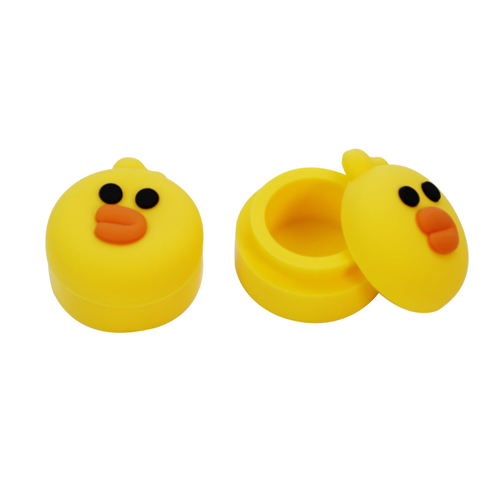 Dab Puck Rubber Ducky Silicone Container