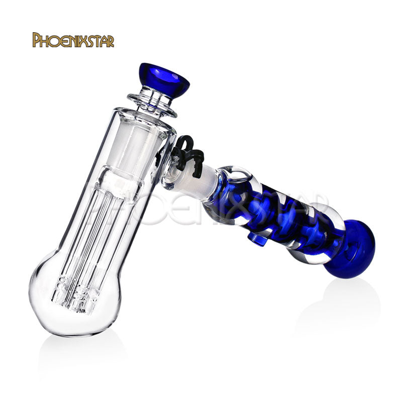 Phoenix Bong Bubbler Freezable Coil Glycerin Bubbler