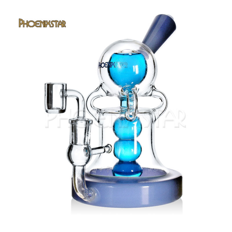Freezable Bong Dab Rig Glycerin 8" Phoenix Star
