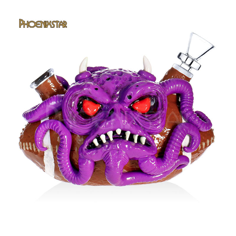 Monster Bong Octopus Dab Rig Football Bong - Phoenix Star