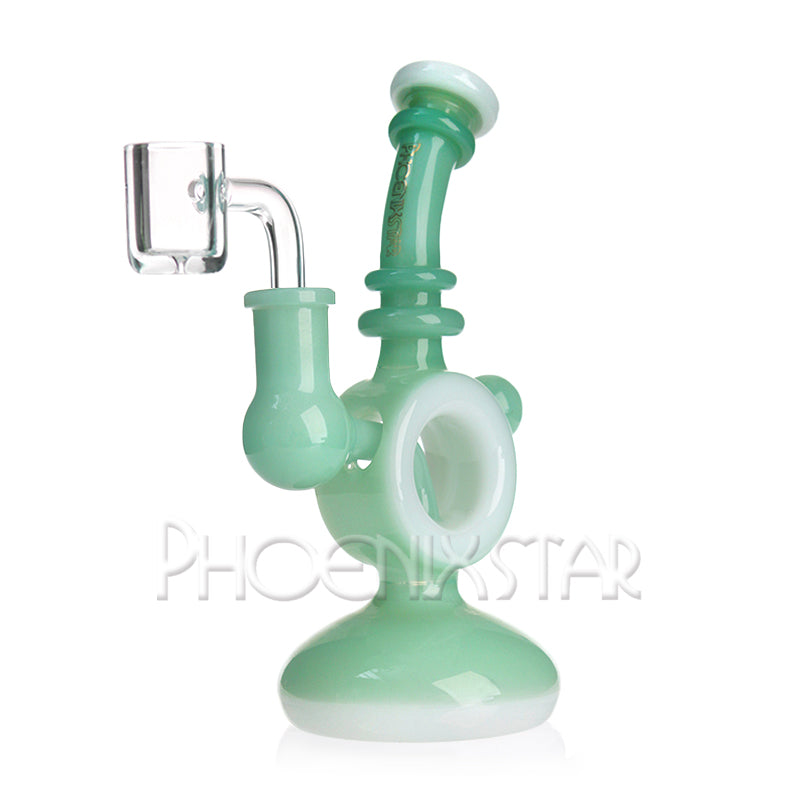 Recycler Bong Dab Rig 7" Phoenix Star