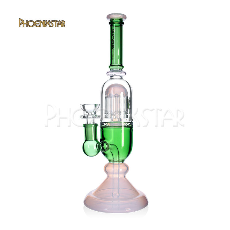 Phoenix Star Bong 11.5" 10 Arm Perc