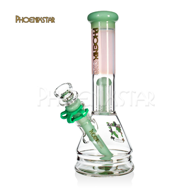 Phoenix Star Bong 10" 6 Arm Perc