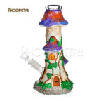 Mushroom Bong 10" Glow In Dark