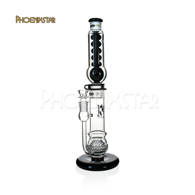 Freezable Bong Glycerin 16" Sphere Perc Phoenix Star