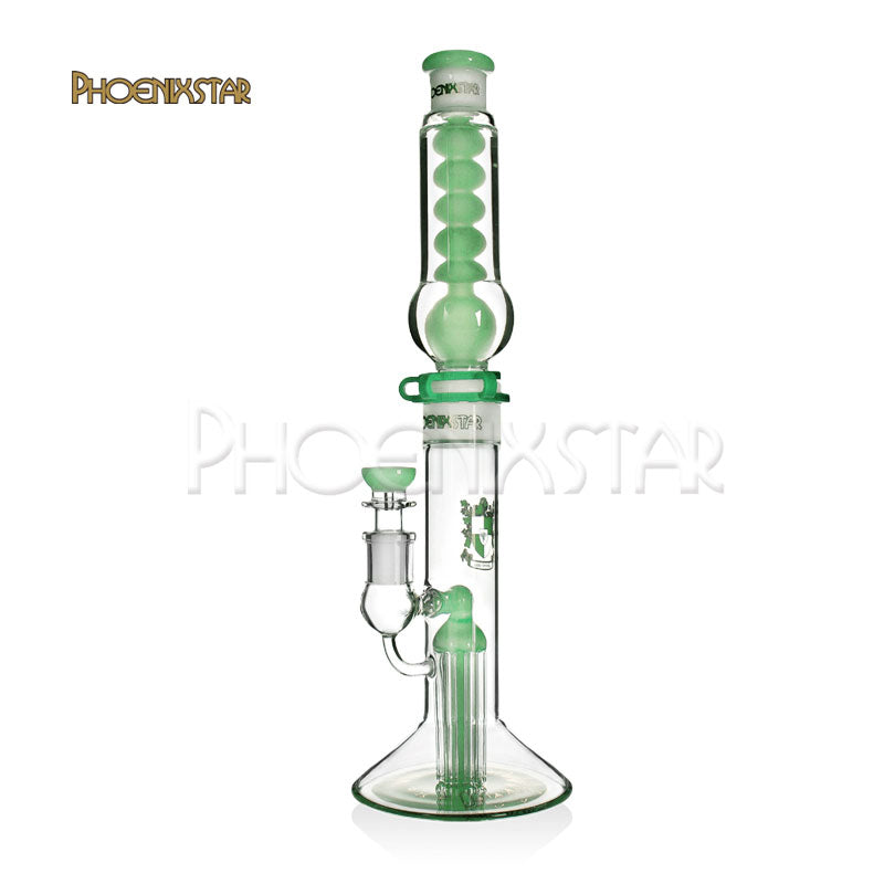 Freezable Bong Tree Perc 16" Phoenix Star