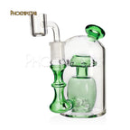 Mini Bong Phoenix Star Dab Rig Showerhead Perc 6"