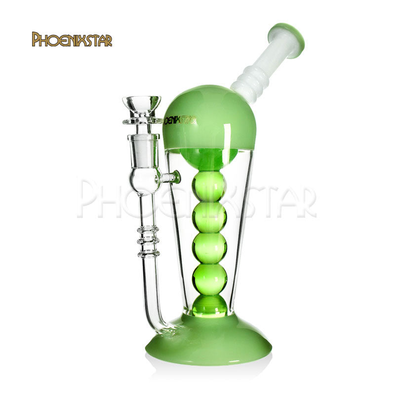 Freezable Bong Dab Rig Glycerin 10" Phoenix Star
