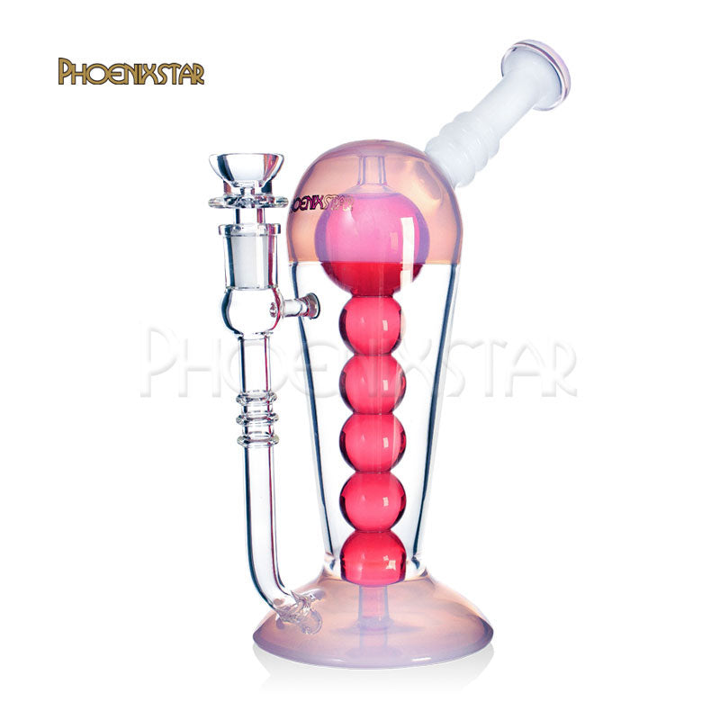 Freezable Bong Dab Rig Glycerin 10" Phoenix Star