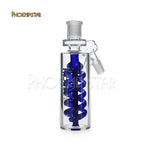 Ash Catcher 14mm 45 Degree Double Helix Perc Phoenix Star Ash Catcher