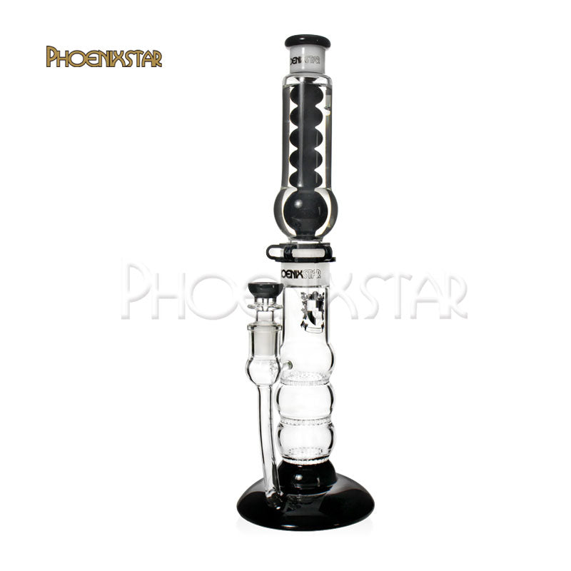 16" Phoenix Bong Freezable Coil Glycerin Water Pipe Freeze Bong Freeze Bong
