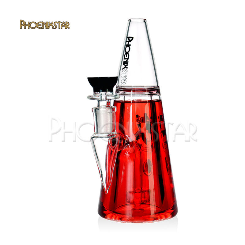 Freezable Glycerin Dab Rig Bong 8" Phoenix Star