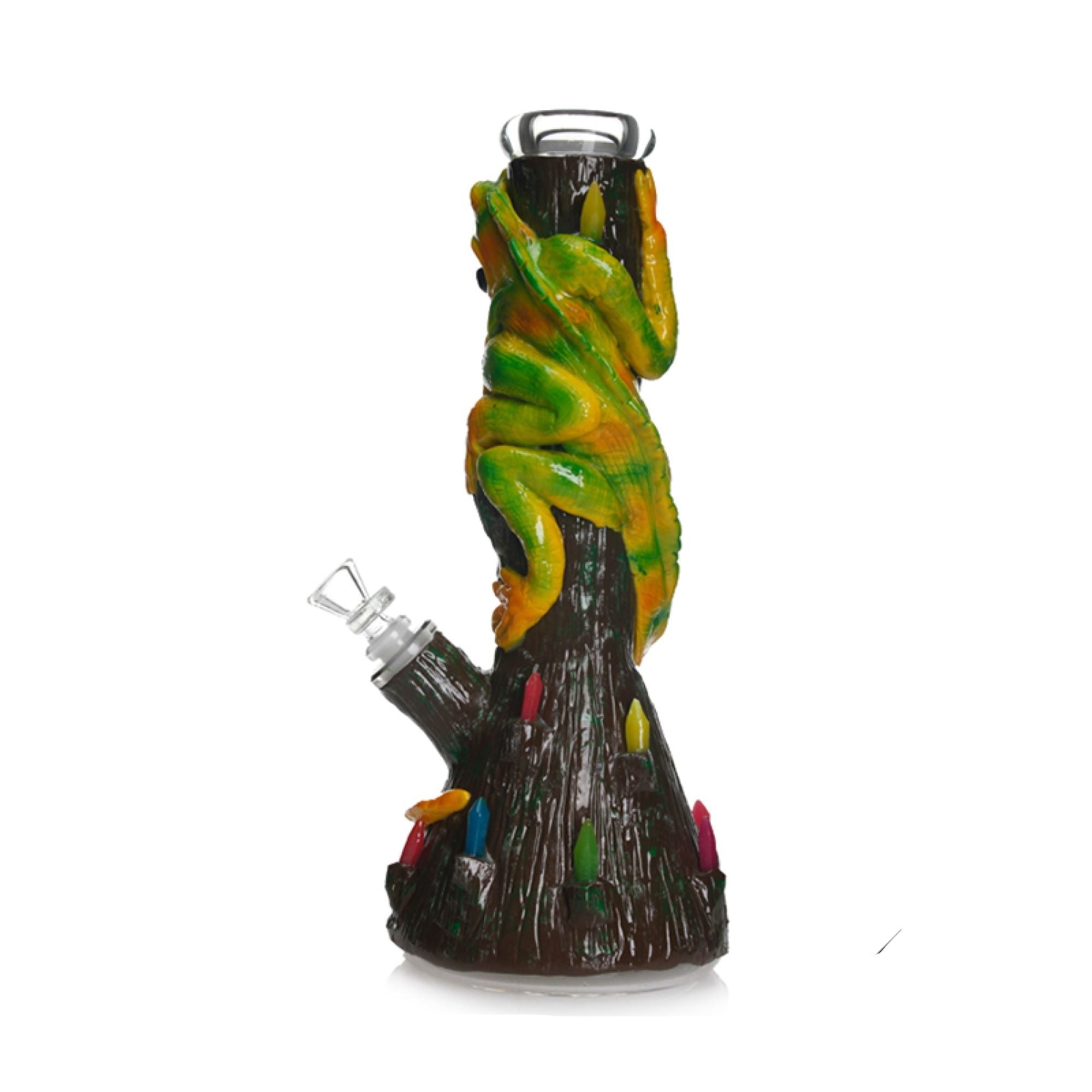 Bong Lizard Glow In Dark 13" 3d