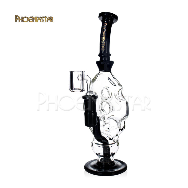 Bong Fab Egg Style 10" Phoenix Star